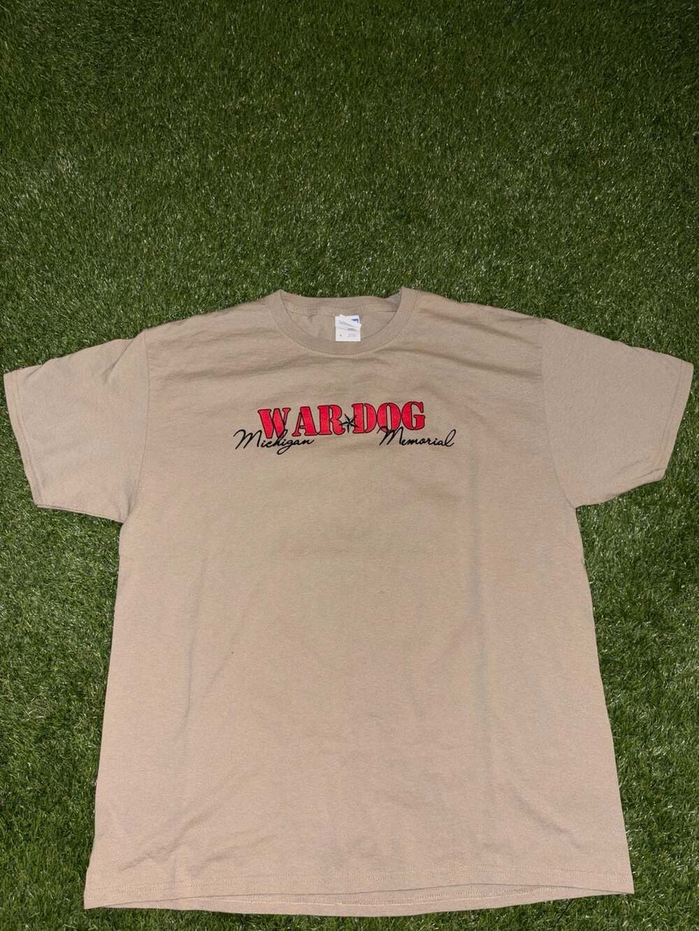 Jerzees War Dog Michigan Memorial America's Forgotten Heroes Graphic T-Shirt